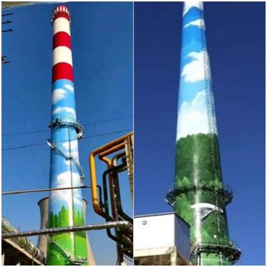 烟囱美化:技艺创新,让烟筒环保又美观